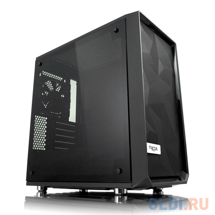 

Корпус Fractal Design Meshify Mini C TG черный без БП mATX 5x120mm 4x140mm 2xUSB3.0 audio bott PSU