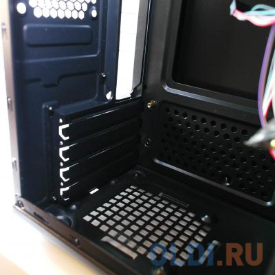 Корпус microATX Accord M-02B Без БП чёрный фото