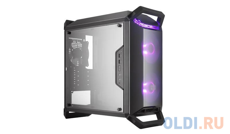 

Cooler Master MasterBox Q300P, USB3.0x2, 2x120 RGB Fan, 1x120Fan, Black, ATX, w/o PSU