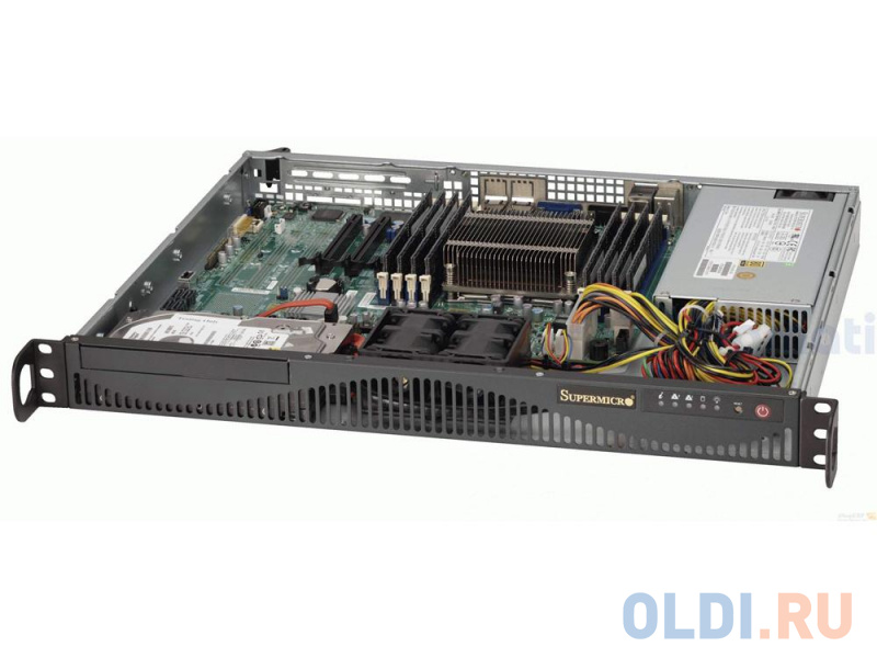 

Корпус Supermicro CSE-512F-350B 1U, 10"x12" ATX, 2x3.5" или 2х2,5" optional with MCP-220-00044-0N, 350W