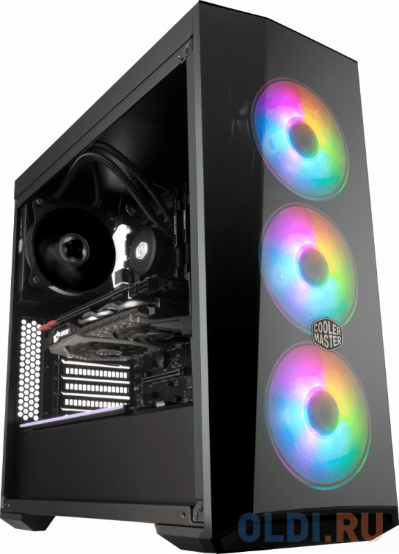 Корпус ATX Cooler Master MCW-L5S3-KGNN-05 Без БП чёрный Корпус ATX Cooler Master MCW-L5S3-KGNN-05 Без БП чёрный фото