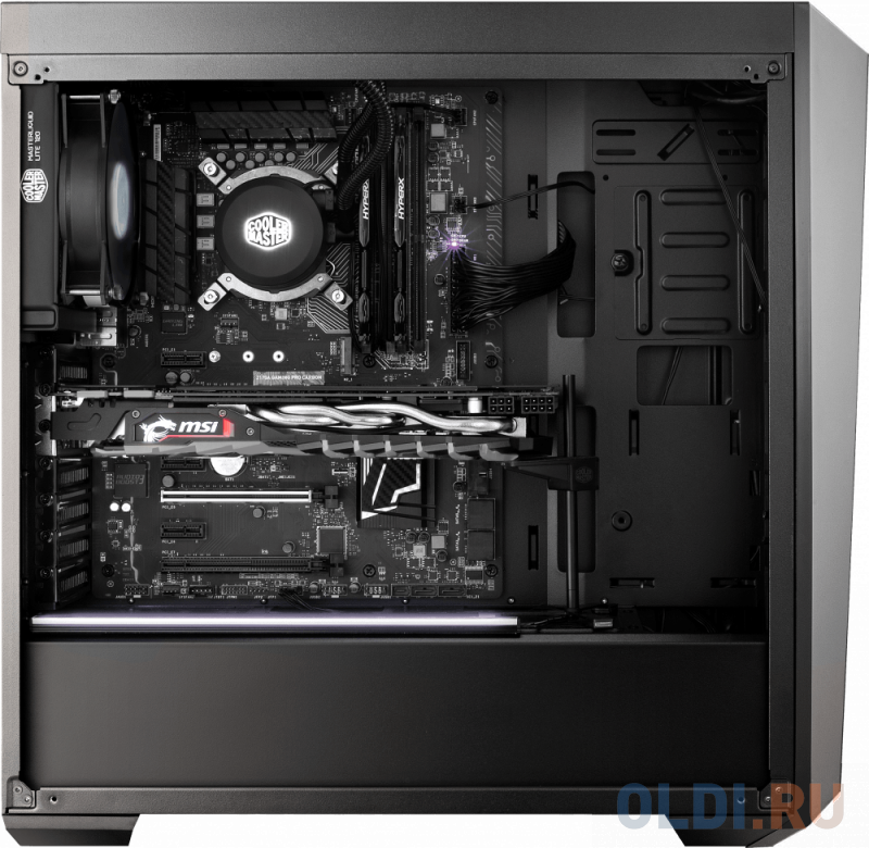 Корпус ATX Cooler Master MCW-L5S3-KGNN-05 Без БП чёрный Корпус ATX Cooler Master MCW-L5S3-KGNN-05 Без БП чёрный фото