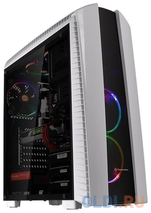 

Корпус Thermaltake Versa N27 White (2xUSB + USB 3.0, 2xAudio,120мм FAN, прозрачная стенка, ATX, без БП)