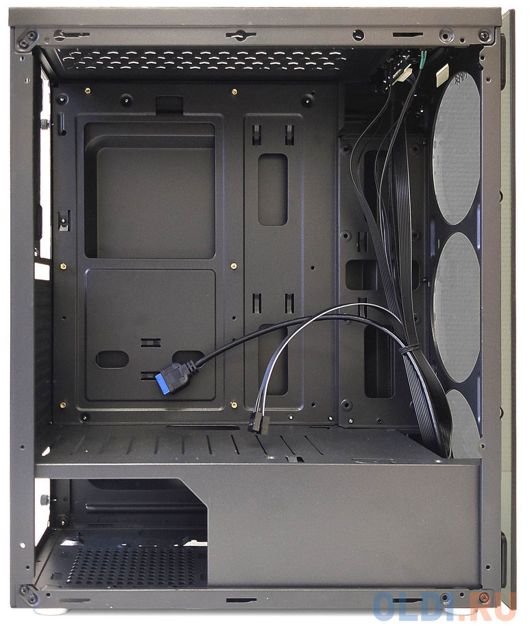 CASE HIPER HG-C104 ORCUS (ATX, SPCC0.5, USB3.0+USB2.0, VGA Max 310mm, Black) от OLDI