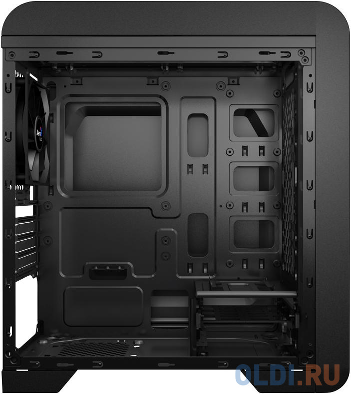 Корпус microATX Aerocool Qs-240 Без БП чёрный фото