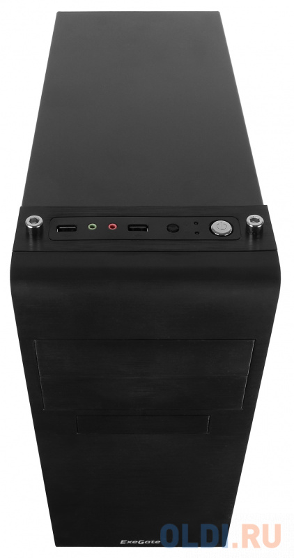 Корпус ATX Exegate UN-603 Без БП чёрный фото