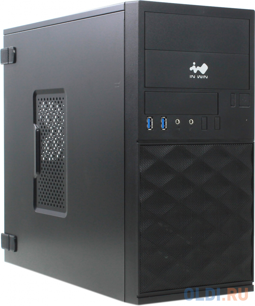 Корпус microATX InWin EFS052 500 Вт чёрный корпус microatx deepcool ch370 без бп белый