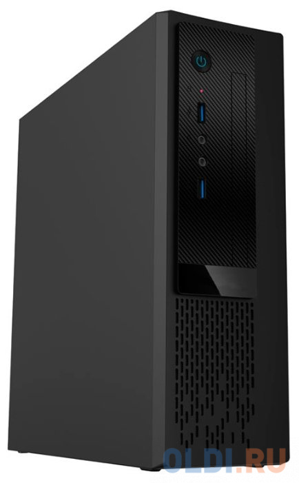 Корпус mini-ITX InWin PS201BK 300 Вт чёрный серверный корпус mini itx advantech ipc 6025bp 27ze 270 вт серебристый чёрный