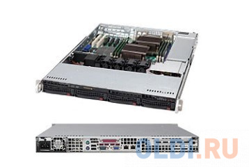 

Корпус SuperMicro CSE-815TQC-605CB 1U