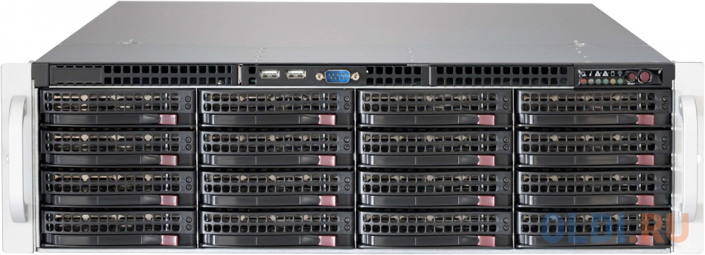 

Серверный корпус 3U Supermicro CSE-836BE1C-R1K03JBOD 1000 Вт чёрный
