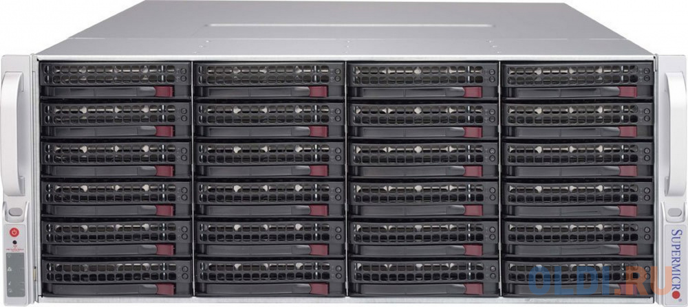 

Серверный корпус 4U Supermicro CSE-847E1C-R1K28JBOD 1280 Вт чёрный