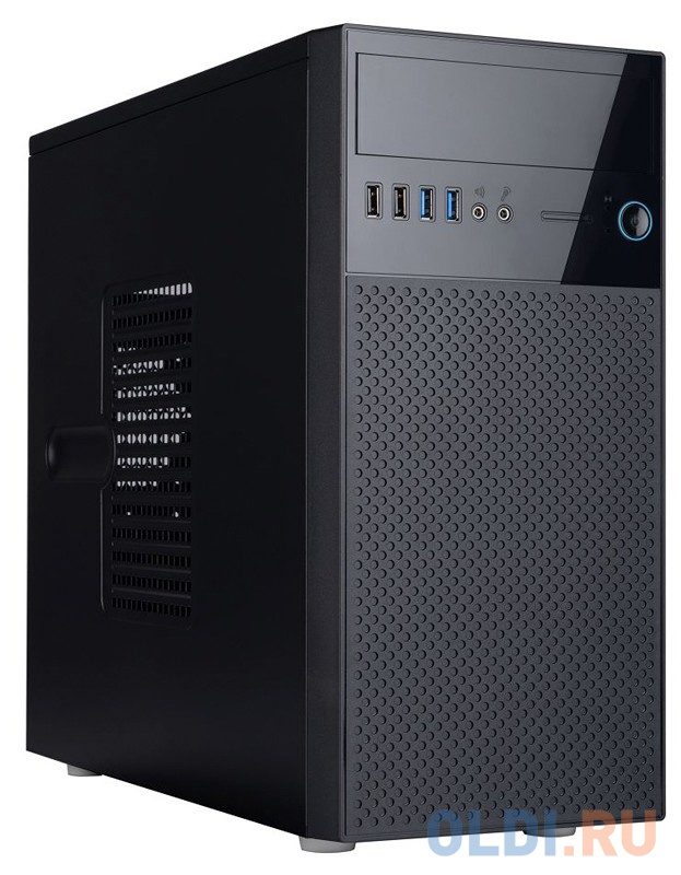 

Корпус microATX InWin ENR708BL 400 Вт чёрный 6135270