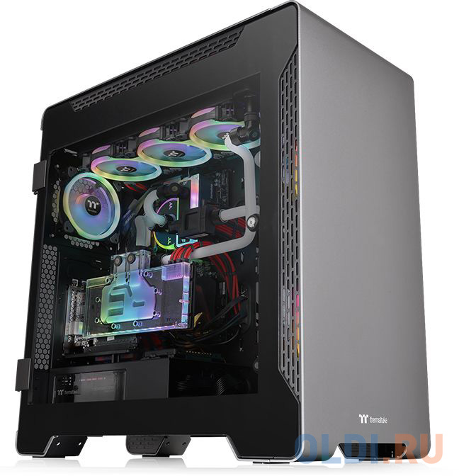 

Корпус Thermaltake A700 TG черный без БП ATX 2xUSB2.0 2xUSB3.0 audio bott PSU