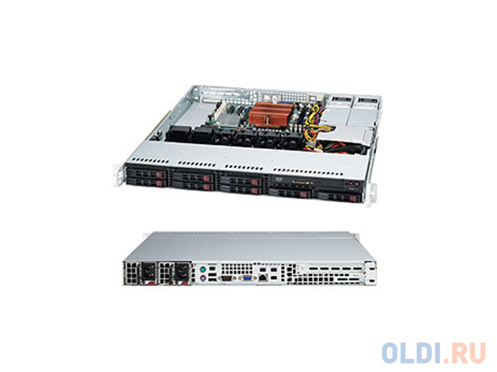 

Серверный корпус Supermicro CSE-113MTQ-R400CB 1U ATX 8x2.5'' HotSwap SAS/SATA 400Вт черный