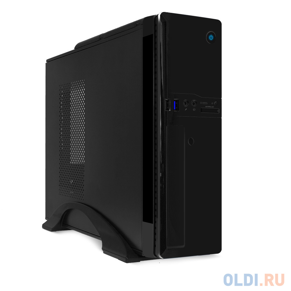 Корпус microATX Crown CM 1907-3 300 Вт серебристый