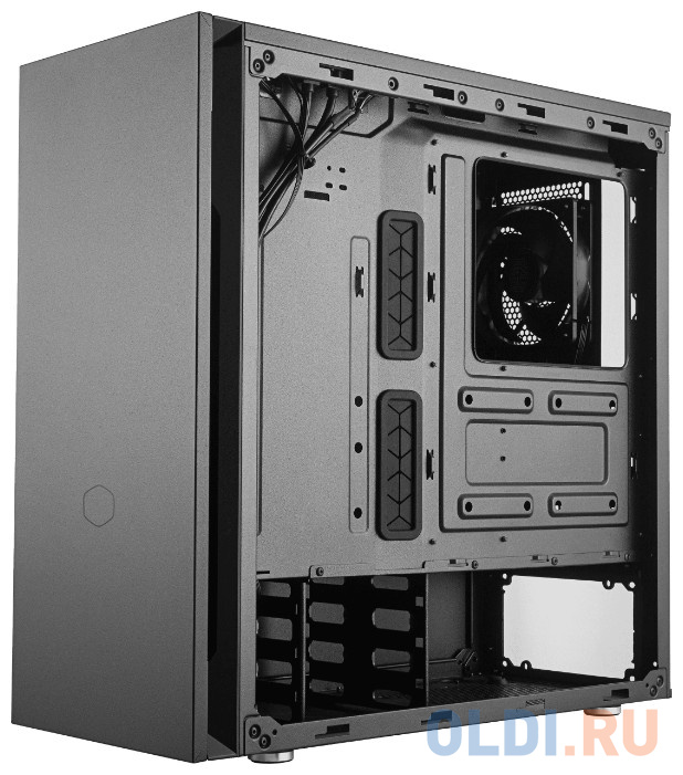 Cooler Master Silencio S600, USB3.0x2, 1xSD card reader, 2x120 Fan, Steel Side Panel, ATX, w/o PSU фото