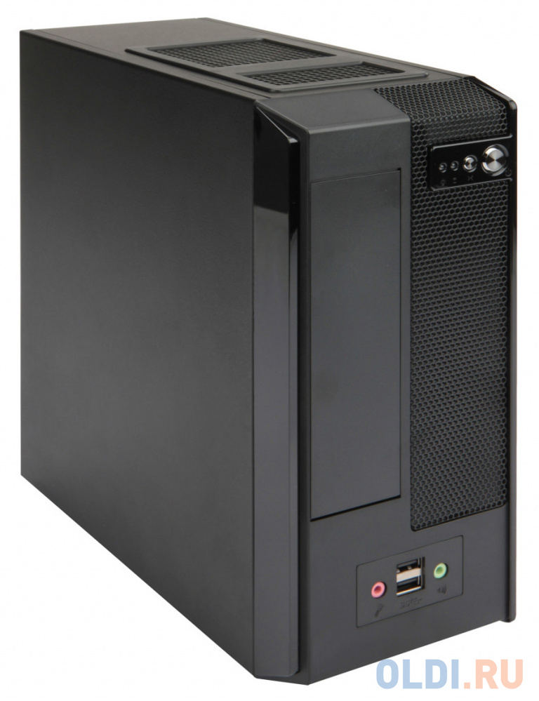 Корпус mini-ITX InWin BM677BL 160 Вт чёрный серверный корпус mini itx advantech ipc 6025bp 27ze 270 вт серебристый чёрный