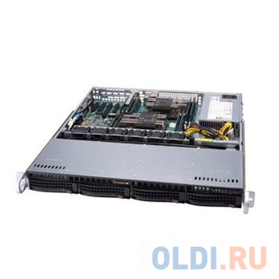 

Серверный корпус 1U Supermicro CSE-813MF2TQC-505CB 500 Вт чёрный