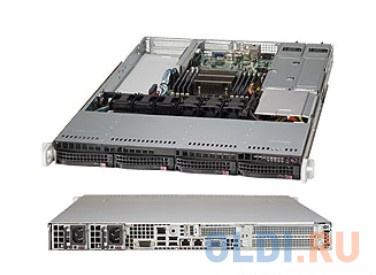 

Серверный корпус 1U Supermicro CSE-815TQ-R706WB 750 Вт чёрный