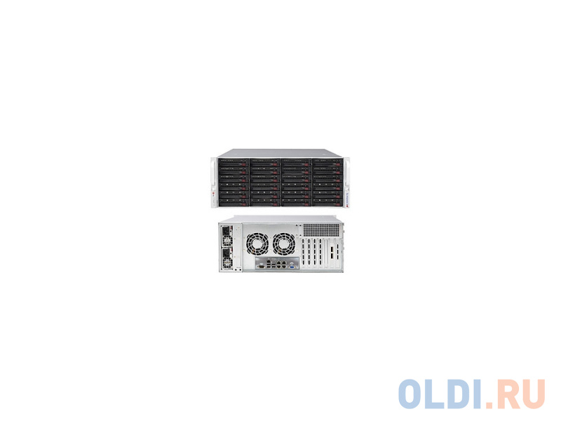 

Серверный корпус 4U Supermicro CSE-846BE1C-R1K28B 1280 Вт чёрный