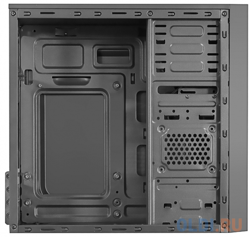 Корпус microATX GINZZU D180 Без БП чёрный фото