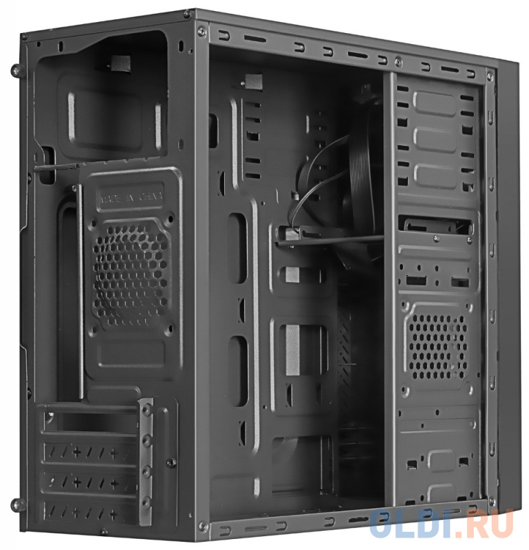 Корпус microATX GINZZU D180 Без БП чёрный фото