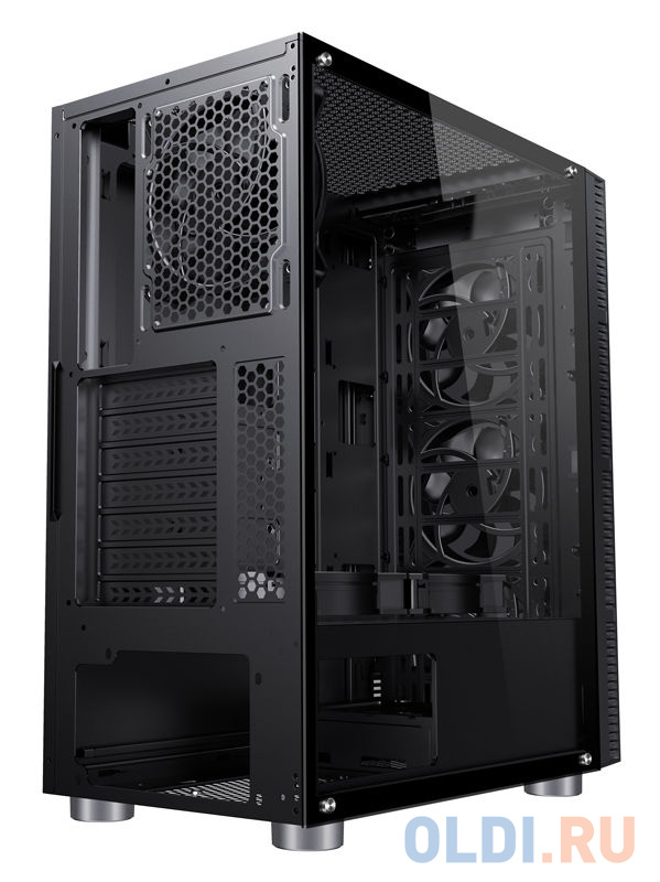 Корпус ATX Accord 3407 Без БП чёрный фото