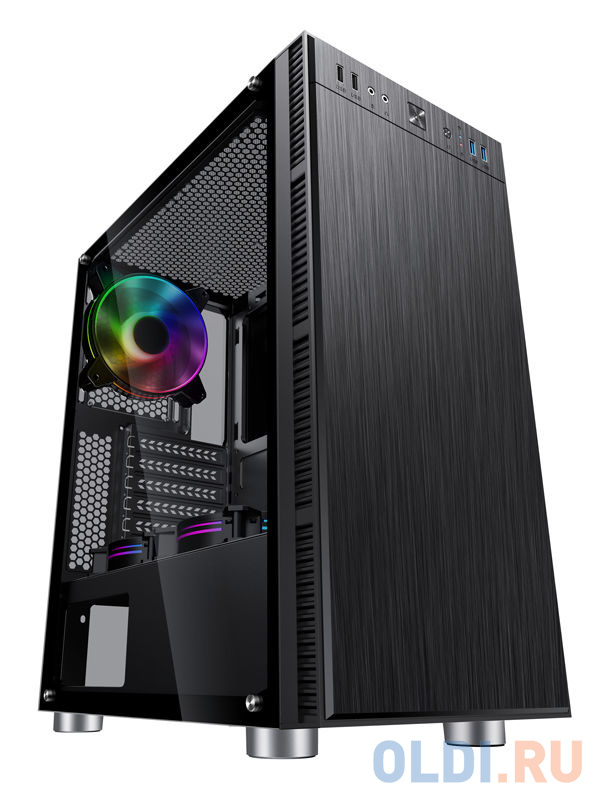 Корпус ATX Accord 3407 Без БП чёрный фото