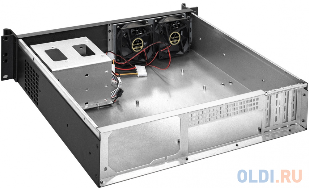 Серверный корпус 2U Exegate Pro 2U350-03 Без БП чёрный EX279691RUS фото