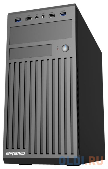 

Корпус microATX Accord ACC-B202 Без БП чёрный