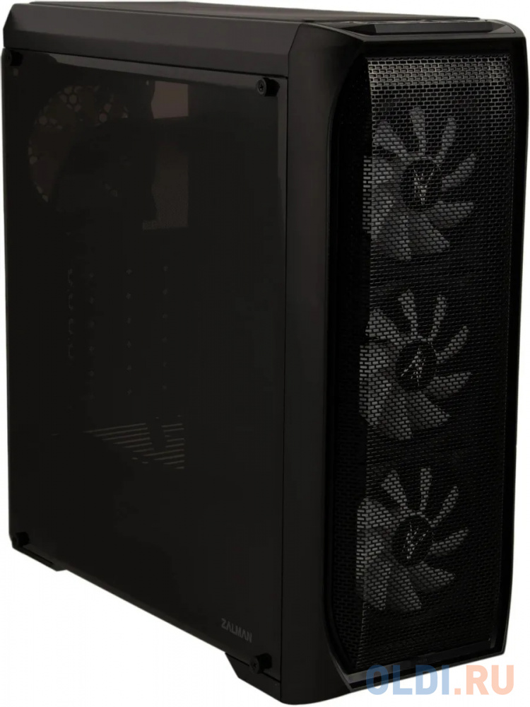 Корпус Zalman N5 MF черный без БП ATX 5x120mm 2xUSB2.0 1xUSB3.0 audio bott PSU N5 MF BLACK - фото 3