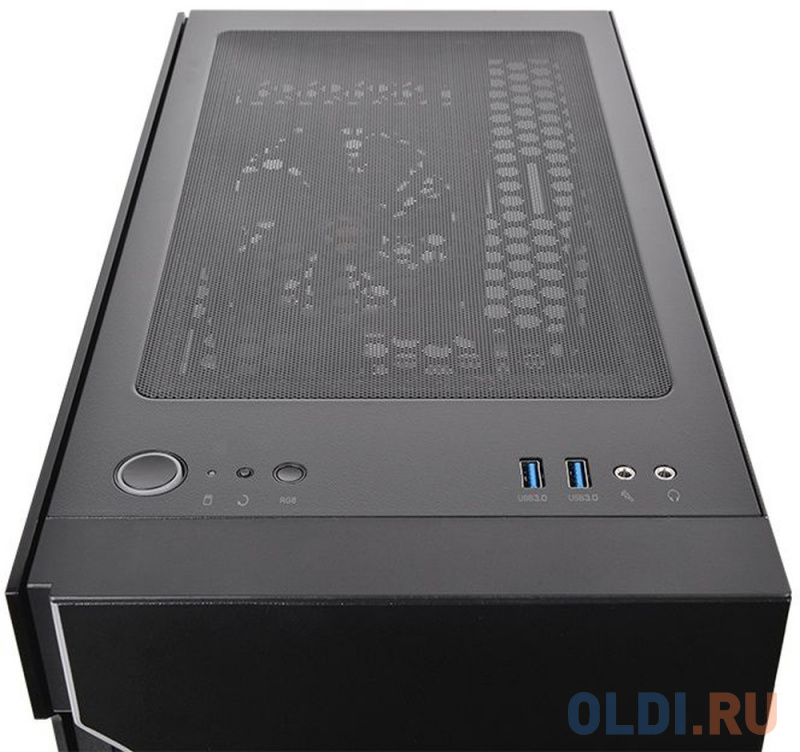 Корпус ATX Thermaltake H200 TG RGB Без БП чёрный Корпус ATX Thermaltake H200 TG RGB Без БП чёрный фото