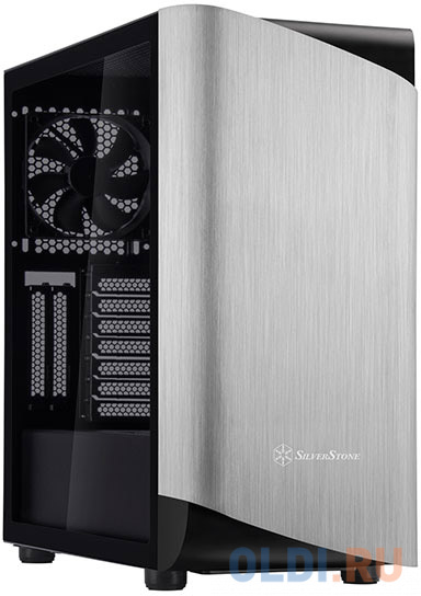 Корпус ATX SilverStone SST-SEA1SB-G Без БП чёрный серебристый Корпус ATX SilverStone SST-SEA1SB-G Без БП чёрный серебристый фото