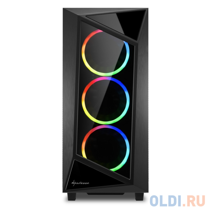 

Игровой корпус Sharkoon REV200 RGB чёрный (ATX, закаленное стекло, fan 3x120 мм + 2x120 мм, 2xUSB 2.0, 2xUSB 3.0, audio)