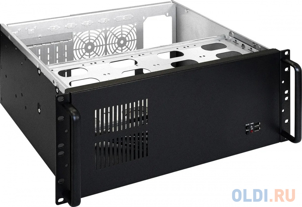 Серверный корпус 4U Exegate Pro 4U300-08 Без БП чёрный EX281235RUS фото