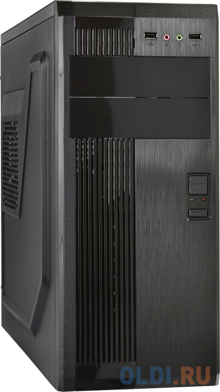 

Exegate EX282191RUS Корпус Miditower ExeGate PS-119 Black, ATX, <без БП>, 2*USB, Audio, Черный