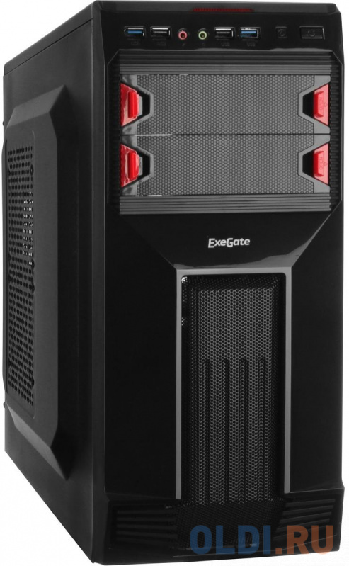 

Корпус ATX Exegate AB-224U 500 Вт чёрный, Черный