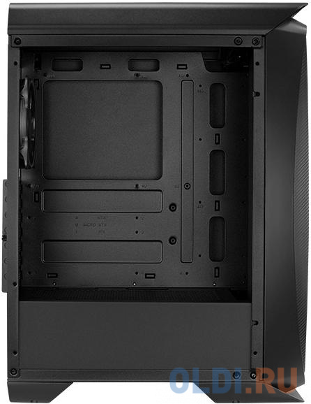 Корпус ATX Aerocool Aero One-G-BK-v1 Без БП чёрный фото