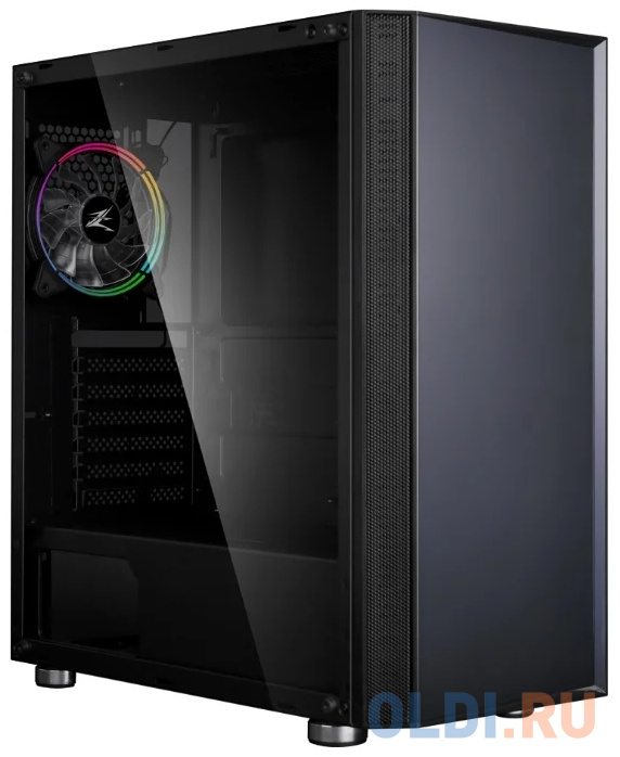 Корпус ATX Zalman R2 Без БП чёрный, размер ATX Midi Tower, цвет черный - фото 4