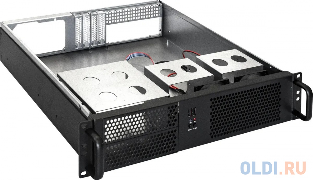 Серверный корпус 2U Exegate 2U390-04 Без БП чёрный EX264269RUS фото