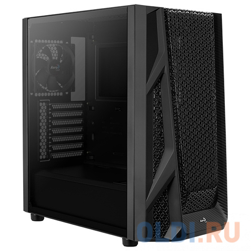 

Корпус Aerocool AirHawk-G-BK-v1 (2xUSB, 2xAudio, 0.6 мм, 120 мм FAN, RGB подсветка, прозрачная стенка-закаленное стекло,