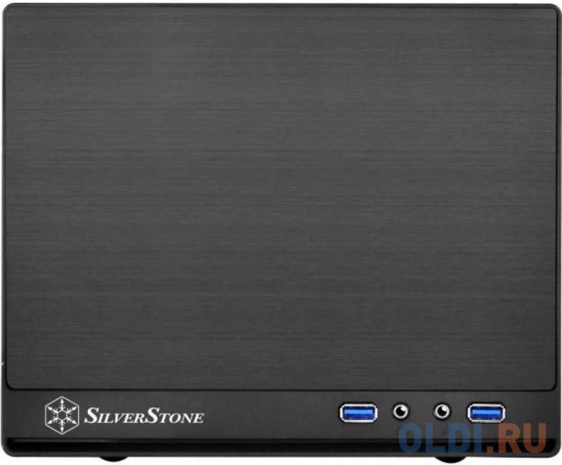 Корпус mini-ITX SilverStone SST-SG13B-Q Без БП чёрный Корпус mini-ITX SilverStone SST-SG13B-Q Без БП чёрный фото