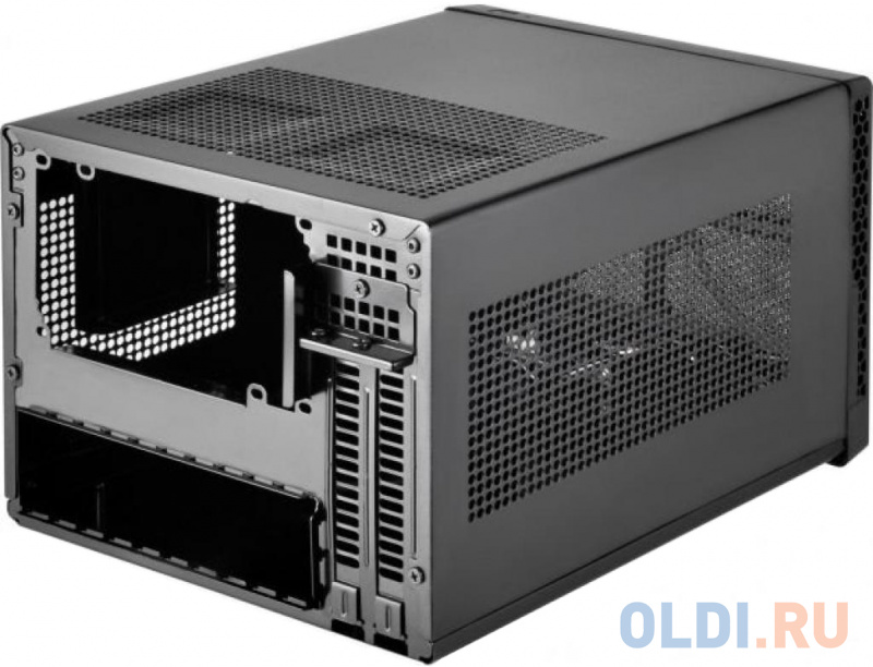 Корпус mini-ITX SilverStone SST-SG13B-Q Без БП чёрный Корпус mini-ITX SilverStone SST-SG13B-Q Без БП чёрный фото