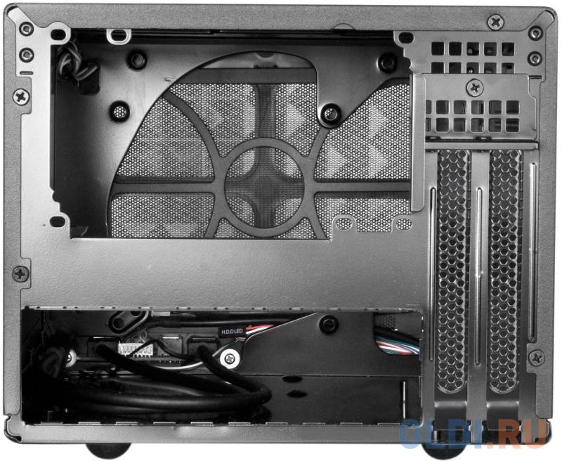 Корпус mini-ITX SilverStone SST-SG13B-Q Без БП чёрный Корпус mini-ITX SilverStone SST-SG13B-Q Без БП чёрный фото