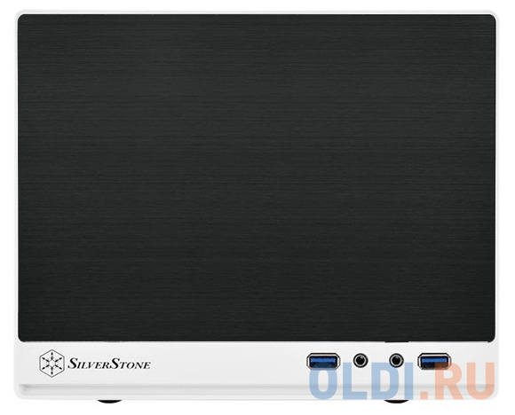 Корпус mini-ITX SilverStone SST-SG13WB-Q Без БП чёрный белый фото