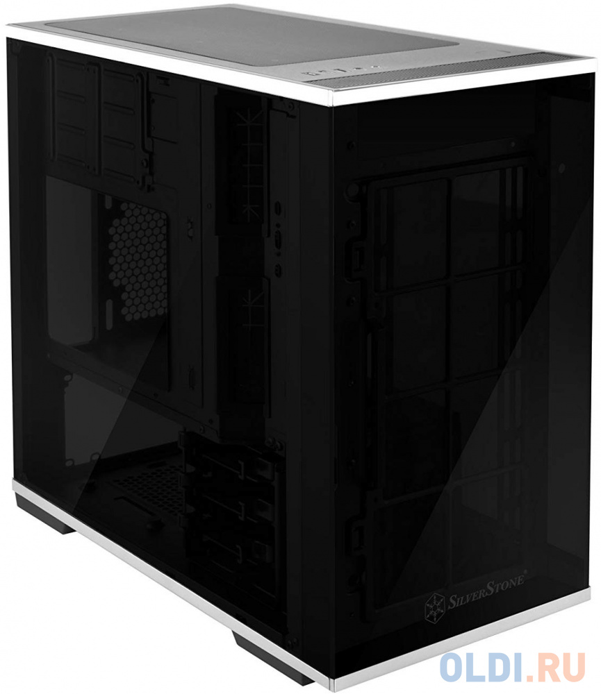 

Корпус Silverstone Lucid [SST-LD01B] , mATX, без БП ( ATX ), трёхстороннее закалённое стекло, USB 3.0 Type-A x 2, USB 3.1 Gen1 Type-C x 1