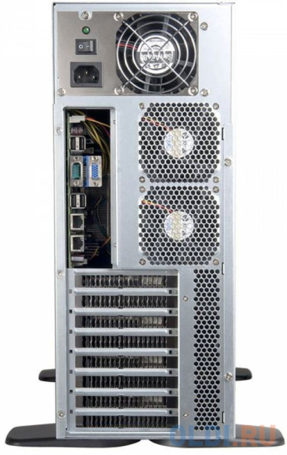 Серверный корпус mini-ITX Chenbro RM41300H12*13729 Без БП чёрный серебристый фото