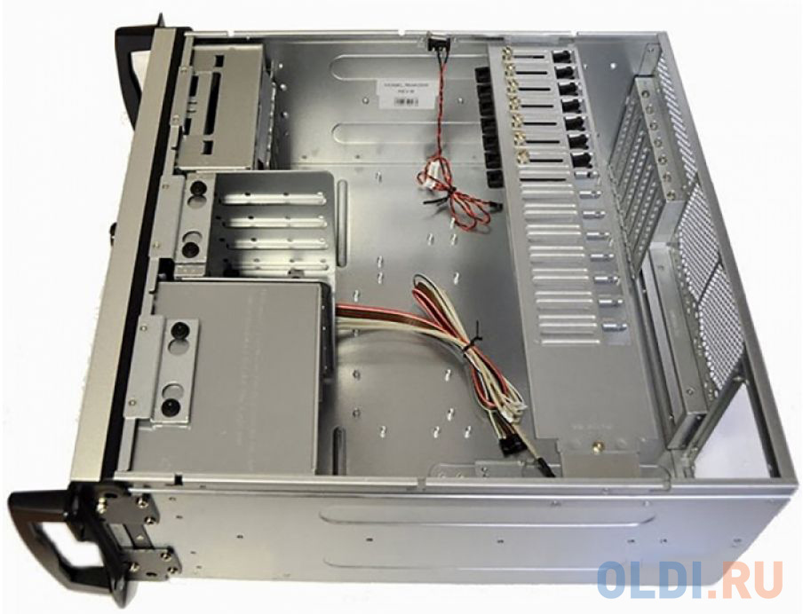 Серверный корпус mini-ITX Chenbro RM41300H12*13729 Без БП чёрный серебристый фото