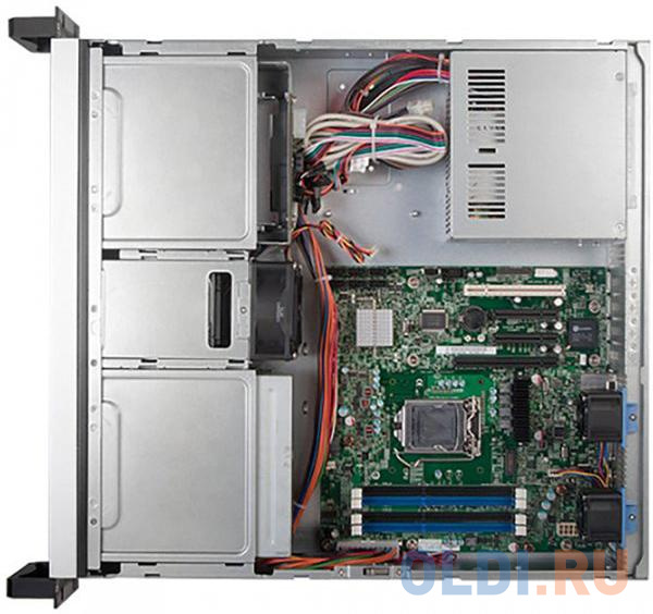 Серверный корпус ATX Chenbro RM24100H04*13753 Без БП чёрный серебристый фото