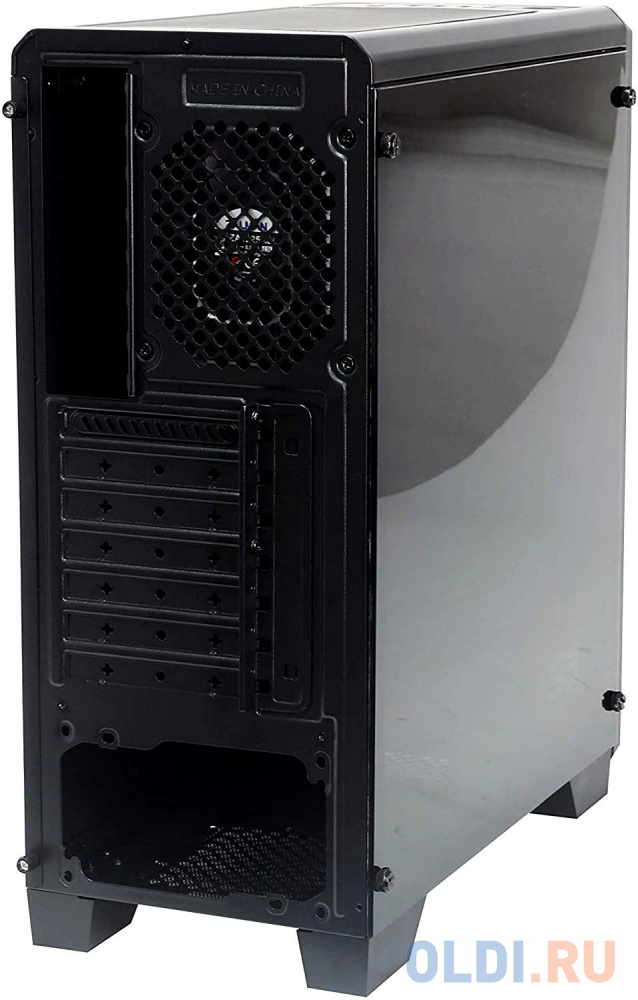 Корпус  Zalman Miditower S3 TG (без БП), цвет чёрный, размер 196x424x462 мм - фото 4
